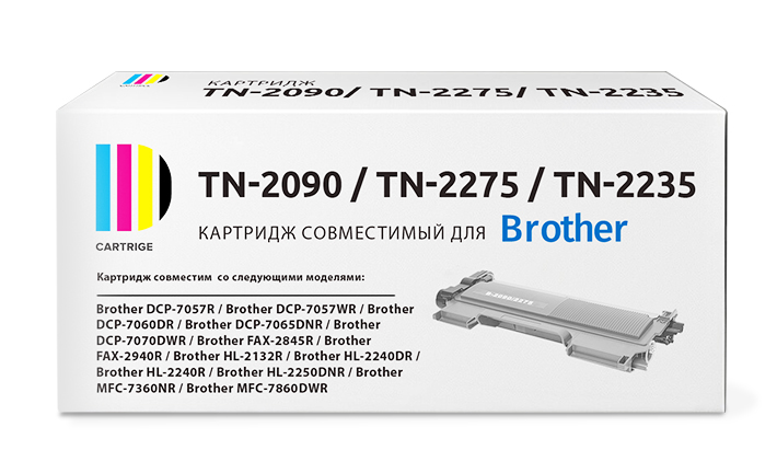 Картридж SP TN-2090/TN-2275/TN-2235 для Brother, черный