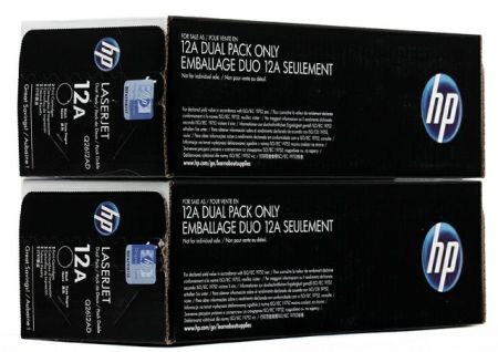 Картридж HP 12A (Q2612AF/ Q2612AD) Dual Pack