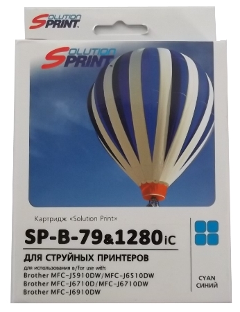 Комплект картриджей Sprint SP-B-LC-1280 i Bk/1280 iC/1280 iM/1280 iY для Brother совместимый