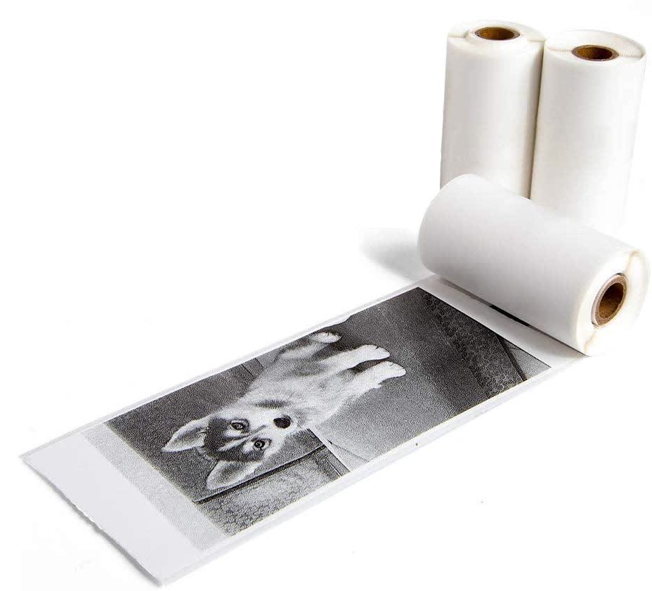 Самоклеящаяся бумага для термопринтера SP T02 50 мм x 3.5 м, белая (3 рулона)