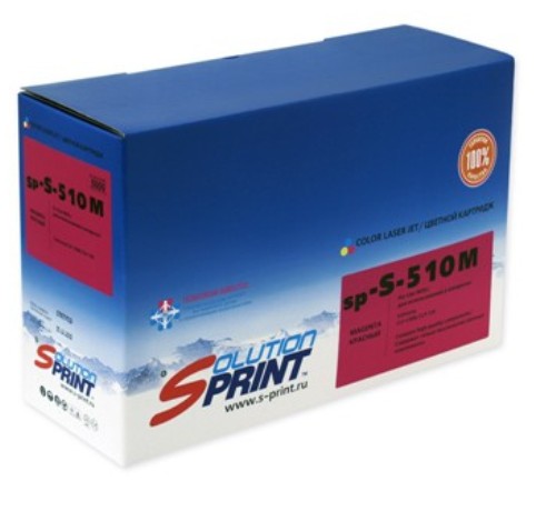 Комплект картриджей Sprint SP-S-510 Bk/S-510CS-510/M/S-510Y для Samsung
