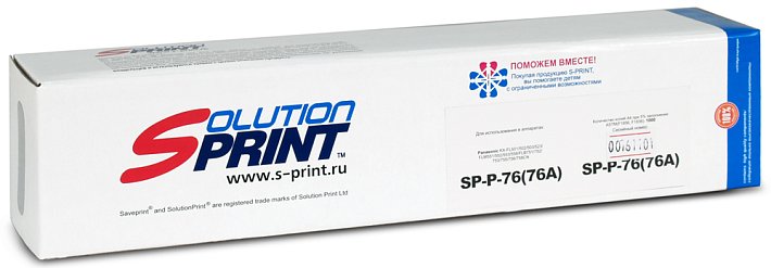Картридж Sprint SP-P-76 (KX-FA76A) для Panasonic