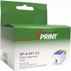 Картридж Sprint SP-E-041iСl C13T04104010 для Epson совместимый